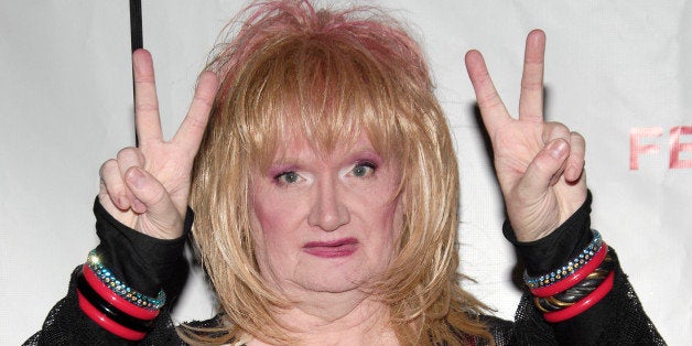 NEW YORK - APRIL 25: Performer Jayne County attends the premiere of 'SqueezeBox!' during the 2008 Tribeca Film Festival on A