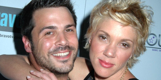 Jesse Brune and Jackie Warner during Bravo's Workout Series Season 2 Premiere Party - Inside at HERE Bar & Lounge in West Hol