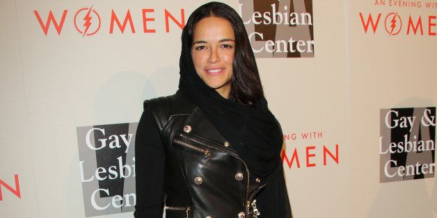 BEVERLY HILLS, CA - MAY 10: Actress Michelle Rodriguez attends the L.A. Gay & Lesbian Center's 2014 An Evening With Women at The Beverly Hilton Hotel on May 10, 2014 in Beverly Hills, California. (Photo by Paul Archuleta/FilmMagic)