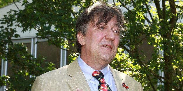 LONDON, UNITED KINGDOM - MAY 19: Stephen Fry attends the VIP preview day of The Chelsea Flower Show at The Royal Hospital Chelsea on May 19, 2014 in London, England. (Photo by Fred Duval/FilmMagic)