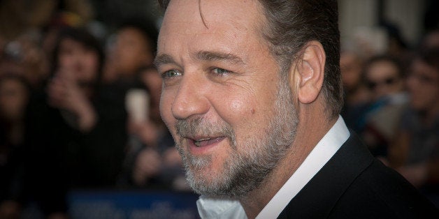 PARIS, FRANCE - APRIL 01: Actor Russell Crowe attends the 'Noah' Premiere at Cinema Gaumont Marignan on April 1, 2014 in Par