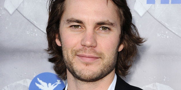 BEVERLY HILLS, CA - MAY 19: Actor Taylor Kitsch attends the premiere of 'The Normal Heart' at The Writers Guild Theatre on M