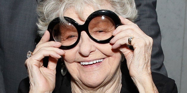 NEW YORK, NY - FEBRUARY 19: Actress Elaine Stritch attends the 'Elaine Stritch: Shoot Me' screening reception at Paley Center For Media on February 19, 2014 in New York City. (Photo by Cindy Ord/Getty Images)