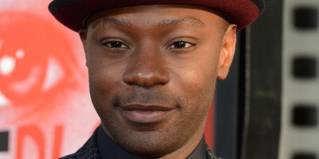 HOLLYWOOD, CA - MAY 30: Actor Nelsan Ellis arrives at the Premiere of HBO's 'True Blood' 5th Season at ArcLight Cinemas Cine