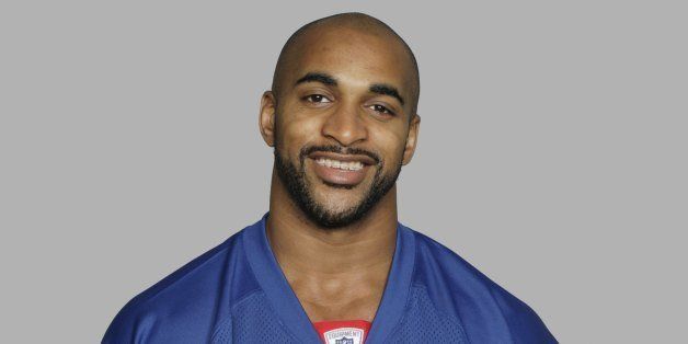 EAST RUTHERFORD, NJ - 2009: David Tyree of the New York Giants poses for his 2009 NFL headshot at photo day in East Rutherford, New Jersey. (Photo by NFL Photos) 