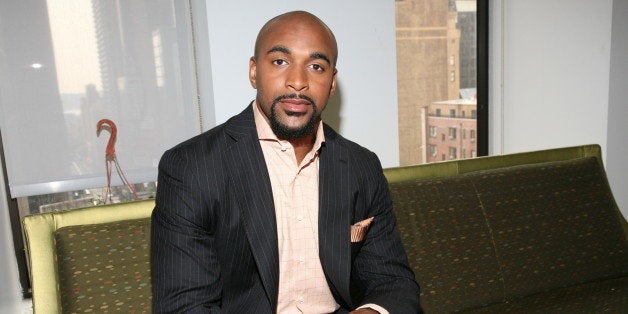 NEW YORK, NY - JUNE 21: David Tyree visits America's Nightly Scoreboard with David Asman on the FOX Business Network at FOX Studios on June 21, 2011 in New York City. (Photo by Rob Kim/Getty Images)