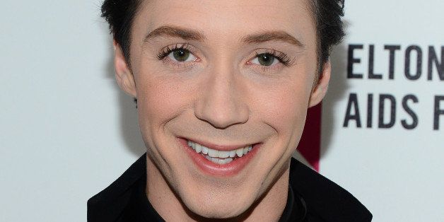LOS ANGELES, CA - MARCH 02: Ice skater/TV personality Johnny Weir attends the 22nd Annual Elton John AIDS Foundation's Oscar Viewing Party on March 2, 2014 in Los Angeles, California. (Photo by Mark Davis/Getty Images for EJAF)