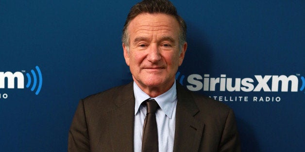 NEW YORK, NY - SEPTEMBER 25: Robin Williams poses at SiriusXM's 'Town Hall' series at SiriusXM Studios on September 25, 2013 in New York City. (Photo by Robin Marchant/Getty Images)