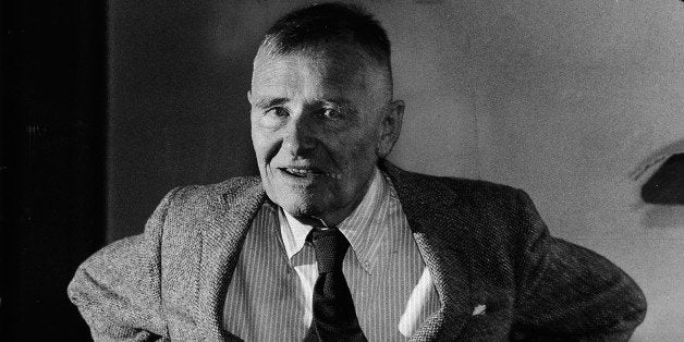 British-born writer Christopher Isherwood (1904 - 1986), October 18, 1983. (Photo by Jack Manning/New York Times Co./Getty Images)