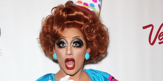 LAS VEGAS, NV - MAY 19: Cast member and winner of season six of 'RuPaul's Drag Race' Bianca Del Rio arrives at a viewing party for the show's finale at the New Tropicana Las Vegas on May 19, 2014 in Las Vegas, Nevada. (Photo by Gabe Ginsberg/FilmMagic)