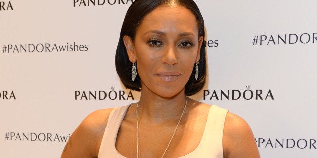 LONDON, ENGLAND - NOVEMBER 12: Mel B attends the #PandoraWishes campaign launch event, Pandora Marble Arch flagship store, L