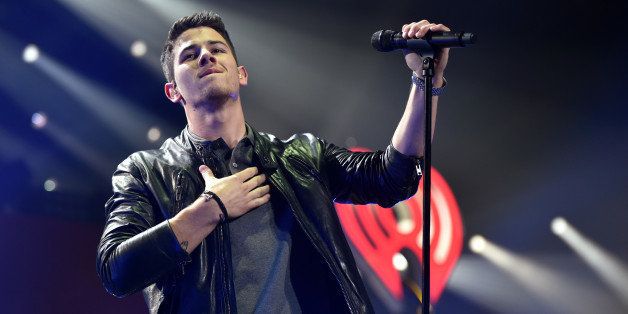 Nick Jonas performs at the KIIS FM's Jingle Ball at the Staples Center on Friday, Dec. 5, 2014, in Los Angeles. (Photo by John Shearer/Invision/AP)
