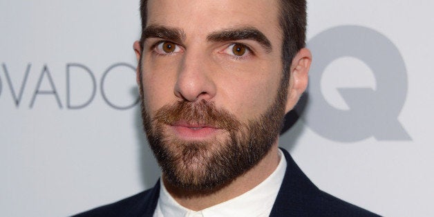 Actor Zachary Quinto attends the 2014 GQ Gentlemen's Ball at IAC HQ on Wednesday, Oct. 22, 2014 in New York. (Photo by Evan A