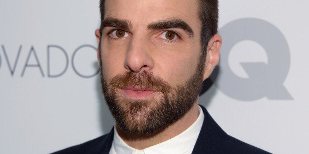 Actor Zachary Quinto attends the 2014 GQ Gentlemen's Ball at IAC HQ on Wednesday, Oct. 22, 2014 in New York. (Photo by Evan Agostini/Invision/AP)