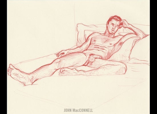 Artist John Macconnell Discusses Painting Male Nudes Nsfw Huffpost 1 draw drafts based on inspiration.