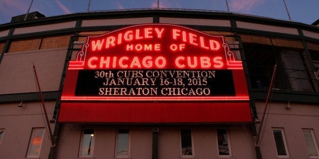 CHICAGO - OCTOBER 26: Wrigley Field, home of the Chicago Cubs baseball team on October 26, 2014 in Chicago, Illinois. (Photo