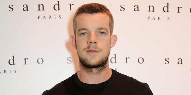 LONDON, ENGLAND - SEPTEMBER 11: Russell Tovey attends the Sandro London flagship store launch in Covent Garden on September