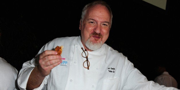 MIAMI BEACH, FL - FEBRUARY 22: Chef Art Smith poses at Southern Kitchen Brunch hosted by Trisha Yearwood, part of The New York Times series during the 2015 Food Network & Cooking Channel South Beach Wine & Food Festival presented by FOOD & WINE at Loews Miami Beach Hotel on February 22, 2015 in Miami Beach, Florida. (Photo by Sergi Alexander/Getty Images For SOBEWFF)