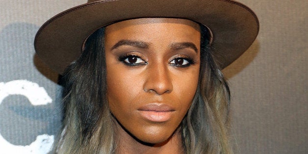 NEW YORK, NY - OCTOBER 30: Rapper Angel Haze attends the 9th annual Keep A Child Alive Black Ball at Hammerstein Ballroom on