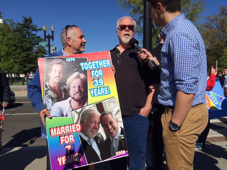 Pro-Marriage Equality Protesters