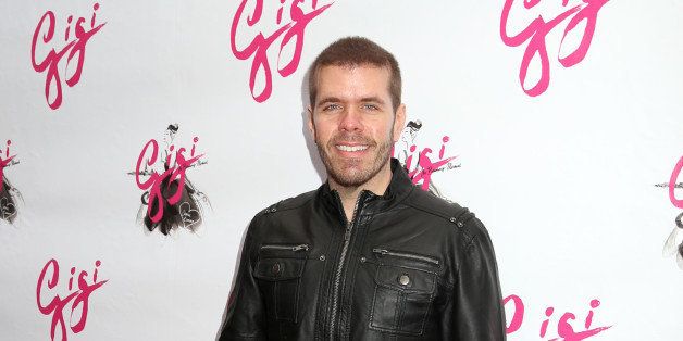Perez Hilton attends the Broadway opening night of "Gigi" at the Neil Simon Theatre on Wednesday, April 8, 2015, in New York. (Photo by Greg Allen/Invision/AP)