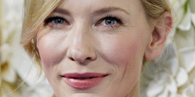 SYDNEY, AUSTRALIA - MARCH 15: Cate Blanchett arrives at the Australian premiere of Disney's Cinderella at the State Theatre