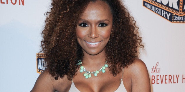 Janet Mock arrives at the 2013 ADColor Awards at he Beverly Hilton Hotel on Saturday, Sept. 21, 2013 in Beverly Hills, Calif. (Photo by Richard Shotwell/Invision/AP)