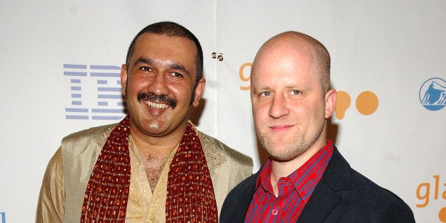 NEW YORK - MARCH 28: Director Parvez Sharma and producer Sandi Simcha attend the 20th Annual GLAAD Media Awards at the Marriott Marquis on March 28, 2009 in New York City. (Photo by Rob Loud/Getty Images)