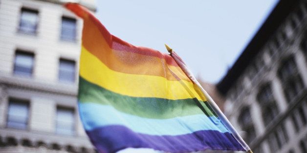 Gay pride flag