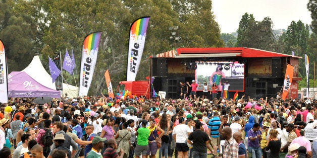 The annual gay pride festival at Zoo Lake