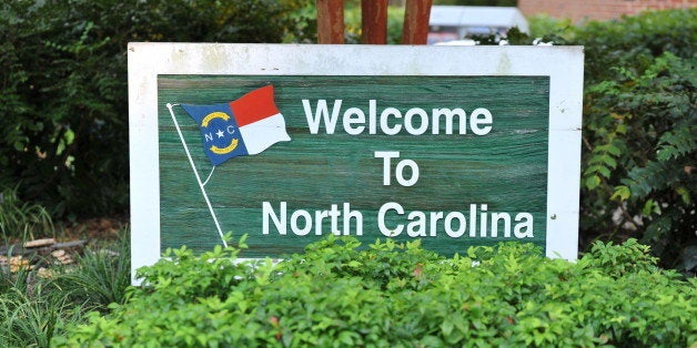 Welcome to North Carolina Sign