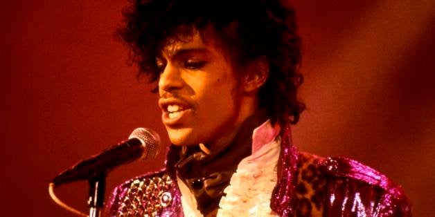 UNITED STATES - SEPTEMBER 13: RITZ CLUB Photo of PRINCE, Prince performing on stage - Purple Rain Tour (Photo by Ebet Robe
