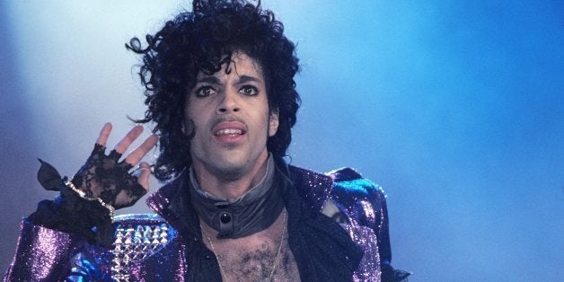 UNITED STATES - NOVEMBER 28: Photo of PRINCE; Prince performing on stage - Purple Rain tour (Photo by Ebet Roberts/Redferns