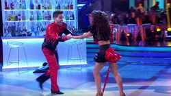 'Strictly' Pro Janette Manrara Powers Through Wardrobe Malfunction In Second Live Show