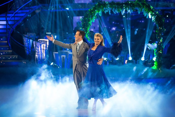 <strong>Anton Du Beke and Susannah Constantine</strong>