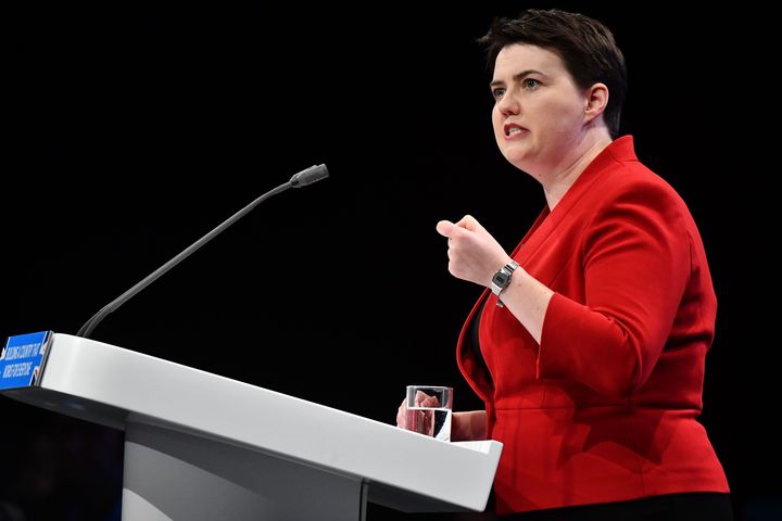 Scottish Conservatives leader Ruth Davidson called on the party to give the Prime Minister space to 'get in and get the job done'
