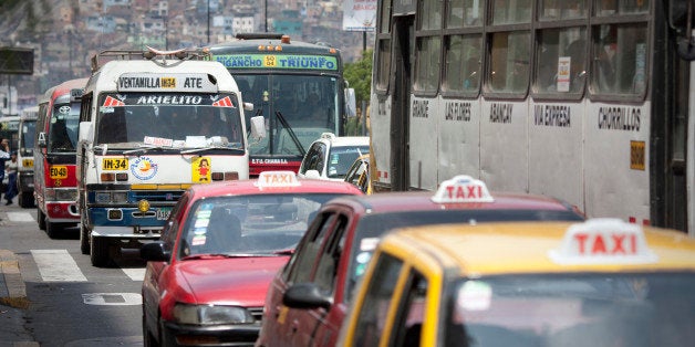 LIMA, PERU - November 02: Traffic Jam. (Photo by Thomas Imo/Photothek via Getty Images)