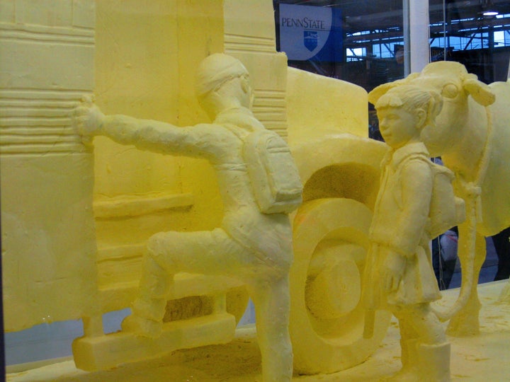 Pennsylvania Butter Sculpture Weighs 1,000 Pounds, Will Power A