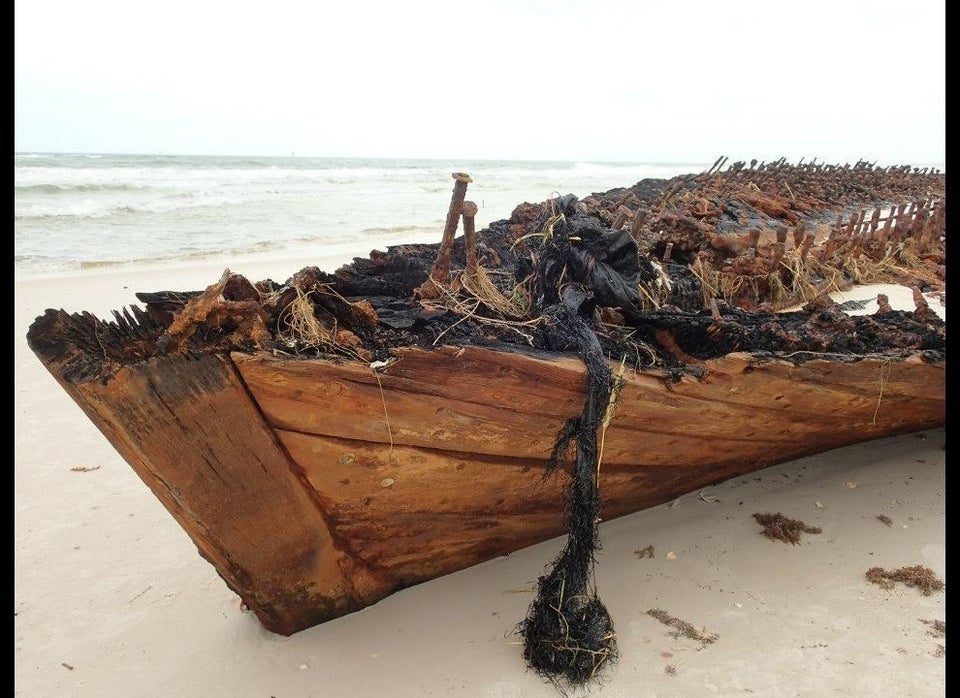 Hurricane Isaac Uncovers Alabama Mystery Shipwreck