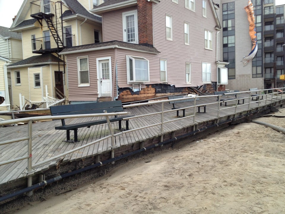 Hurricane Sandy Devestates Rockaway Beach, N.Y.