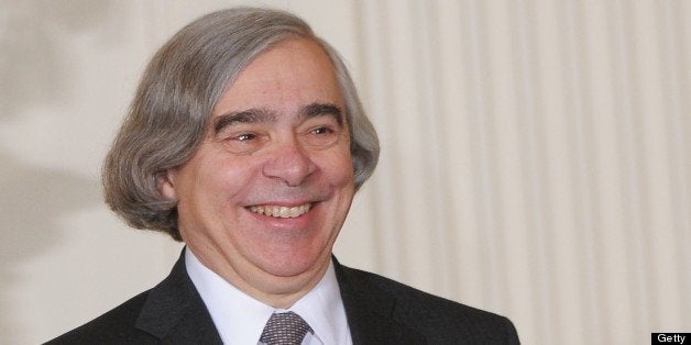 Massachusetts Institute of Technology (MIT) scientist Ernest Moniz smiles during his nomination by US President Barack Obama to run the Energy Department on March 4, 2013 in the East Room of the White House in Washington, DC. AFP PHOTO/Mandel NGAN (Photo credit should read MANDEL NGAN/AFP/Getty Images)