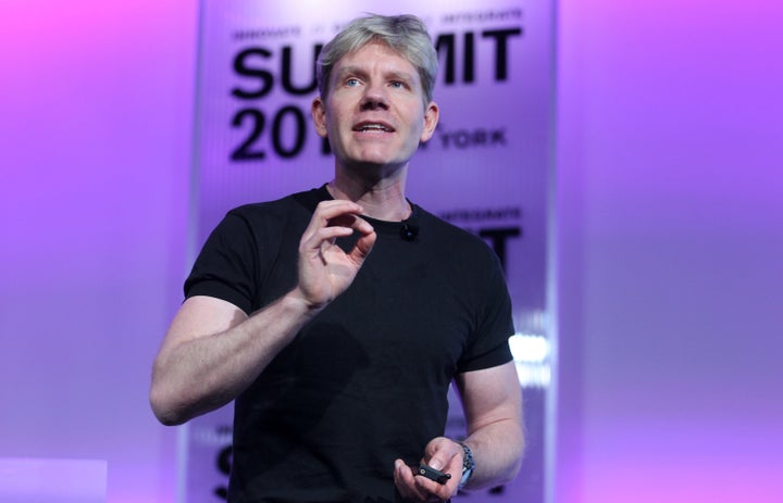 Bjorn Lomborg, a professor at Copenhagen Business School, speaks during the Bloomberg New Energy Finance Summit in New York, U.S., on Monday, April 4, 2011. Bloomberg New Energy Finance provides industry information and analysis to investors, corporations and governments in clean energy, low carbon technologies and the carbon markets. Photographer: Jin Lee/Bloomberg via Getty Images