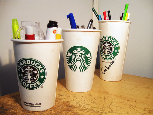 old paper cup design