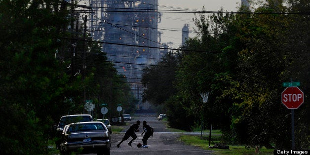 PORT ARTHUR, TEXAS - SEPT12: The Neighborhoods around the downtown area of Port Arthur have the few views that don't include