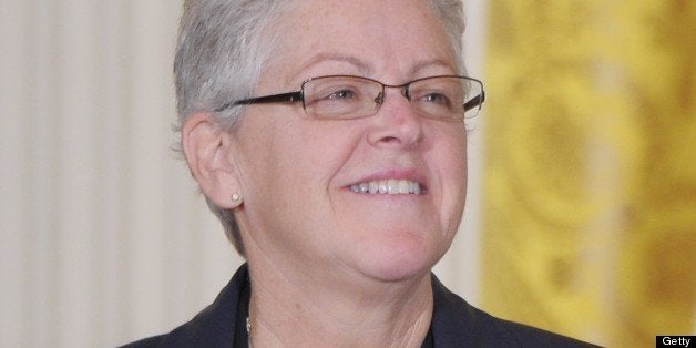 Gina McCarthy, US President Barack Obama's nominee to run the Environmental Protection Agency(EPA) is seen during her nomination announcement on March 4, 2013 in the East Room of the White House in Washington, DC. AFP PHOTO/Mandel NGAN (Photo credit should read MANDEL NGAN/AFP/Getty Images)