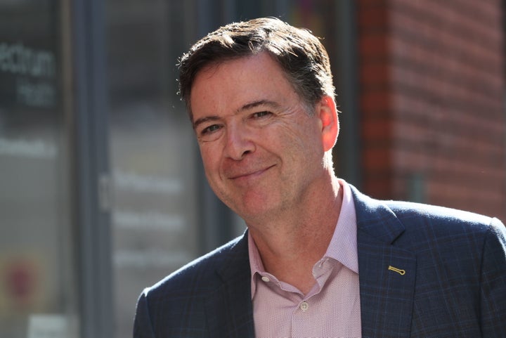 Former FBI Director James Comey, in an op-ed on Sunday, voiced support for the bureau as it investigates the allegations agai