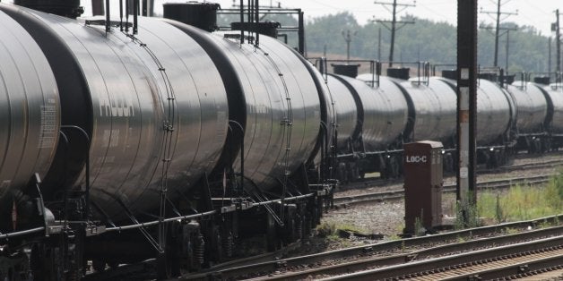 Empty railroad tank cars snake their way into a storage yard in Newark, Delaware, July 28, 2013 The cars will return to North Dakota's Bakken region to be loaded with crude oil for another trip to the refinery at Delaware City, Delaware. With a shortage of new pipeline capacity, oil producers have been using rail as an alternative, and in some cases it's the preferred mode. (Curtis Tate/MCT via Getty Images)