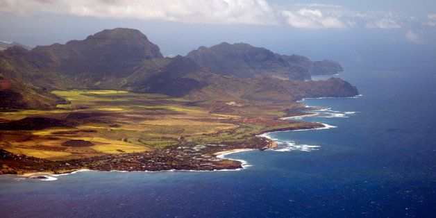 Aerial View Of Kauai. (Photo by Education Images/UIG via Getty Images)