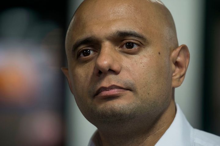 Home Secretary Sajid Javid is viewed as a contender for the Tory top job 