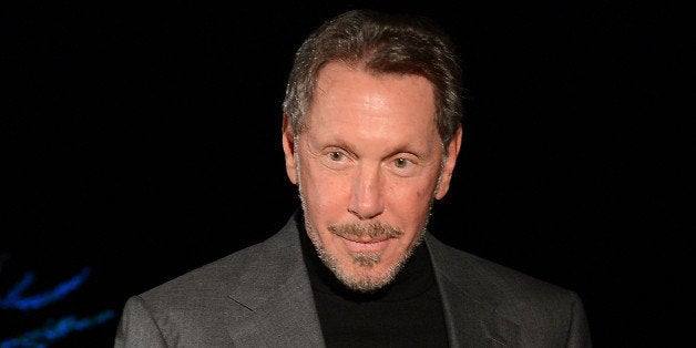LOS ANGELES, CA - APRIL 11: Larry Ellison is honored at The Israeli Consulate Celebrates Israel's 65th Independence Day at N